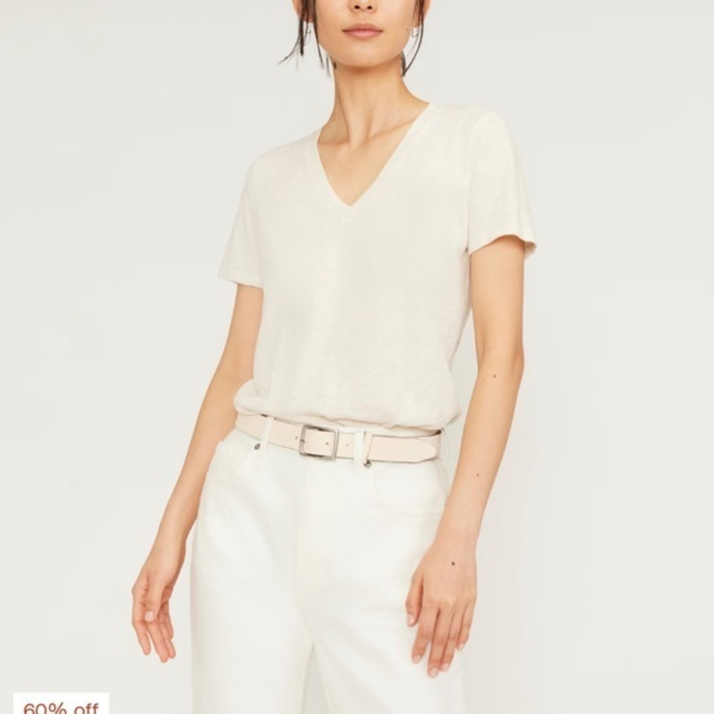 Everlane The Cotton V-Neck tee - XS - NWOT